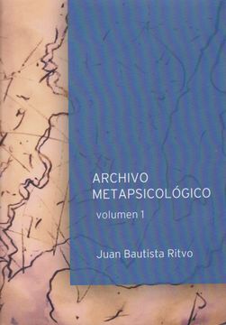 portada Archivo Metapsicológico - Volumen 1
