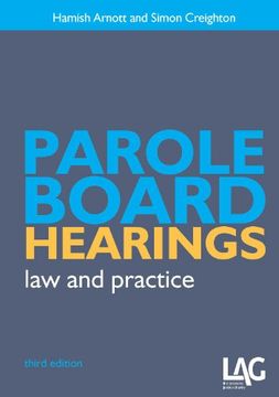 portada Parole Board Hearings: Law and Practice (en Inglés)