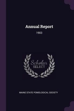portada Annual Report: 1903 (en Inglés)