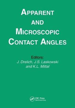 portada Apparent and Microscopic Contact Angles