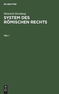 portada System des rã Â¶Mischen Rechts System des rã Â¶Mischen Rechts (German Edition) [Hardcover ] (en Alemán)