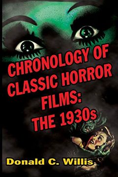 portada Chronology of Classic Horror Films: The 1930S (1) (in English)