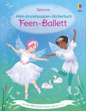 portada Mein Anziehpuppen-Stickerbuch: Feen-Ballett (in German)