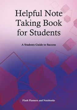 portada Helpful Note Taking Book for Students: A Students Guide to Success