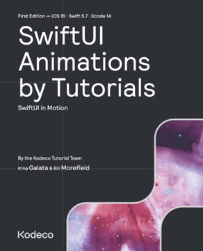 portada SwiftUI Animations by Tutorials (First Edition): SwiftUI in Motion 