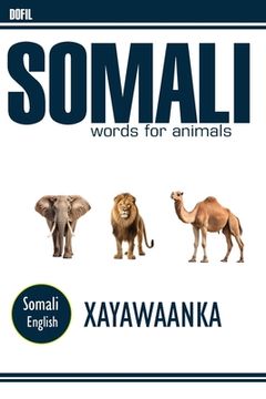portada Somali animal names with pictures (en Somalí)