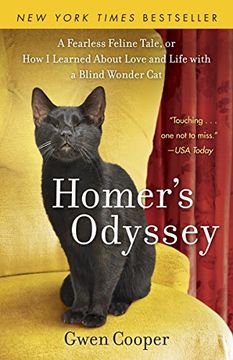 portada Homer's Odyssey: A Fearless Feline Tale, or how i Learned About Love and Life With a Blind Wonder cat 
