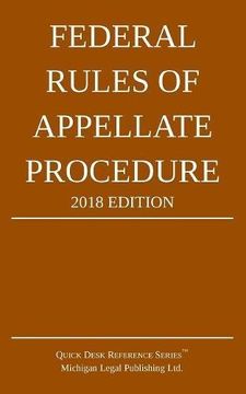 portada Federal Rules of Appellate Procedure; 2018 Edition