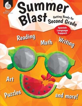 portada Summer Blast: Getting Ready for Second Grade (Spanish Language Support) (in Spanish)