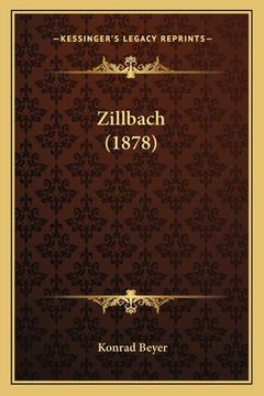 portada Zillbach (1878) (en Alemán)