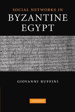 portada Social Networks in Byzantine Egypt (en Inglés)