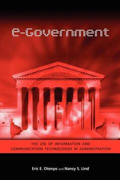 portada e-government: the use of information and communication technologies in administration (en Inglés)