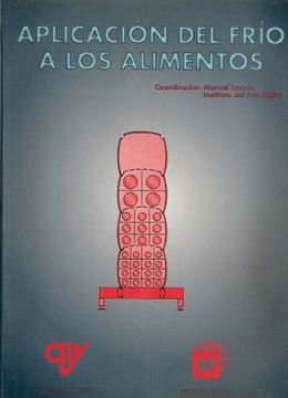 portada Aplicacion del Frio a los Alimentos (in Spanish)