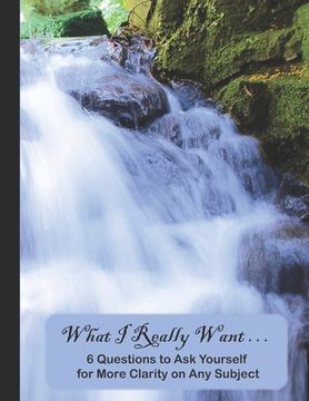 portada What I Really Want: 6 Questions to Ask Yourself for More Clarity on Any Subject - Waterfall 2 Cover (en Inglés)