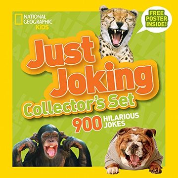 portada Just Joking Collector's Set: 900 Hilarious Jokes About Everything (Just Joking) (en Inglés)
