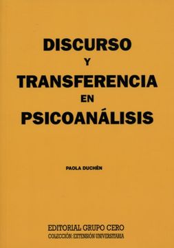 portada Discurso y transferencia en psicoanálisis (Extensión universitaria)