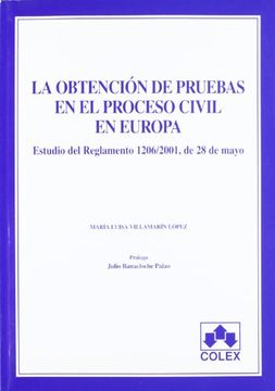 portada Obtencion de pruebas en el proc.civil en euro