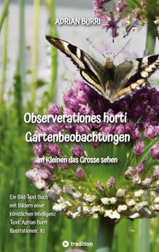 portada Observationes Horti - Gartenbeobachtungen (en Alemán)