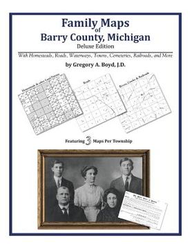 portada Family Maps of Barry County, Michigan (en Inglés)