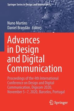 portada Advances in Design and Digital Communication: Proceedings of the 4th International Conference on Design and Digital Communication, Digicom 2020, Novem (en Inglés)
