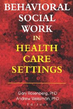 portada behavioral social work in health care settings