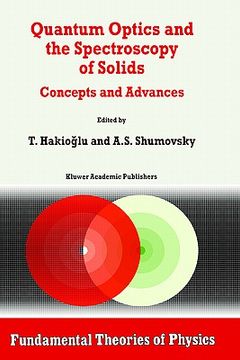 portada quantum optics and the spectroscopy of solids: concepts and advances (in English)