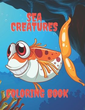 Libro Sea Creatures Coloring Book: Coloring book for kids 4-8 years old ...
