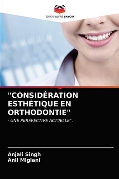 portada "Considération Esthétique En Orthodontie" (in French)