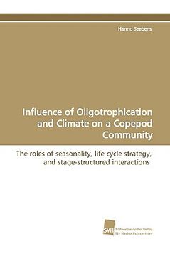 portada influence of oligotrophication and climate on a copepod community (en Inglés)