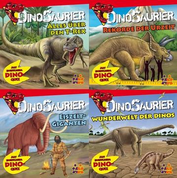portada Dinosaurier. Minibuch 4Er-Set (en Alemán)