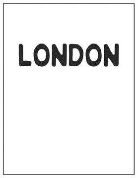 portada London: Black and white Decorative Book - Perfect for Coffee Tables, End Tables, Bookshelves, Interior Design & Home Staging A (in English)