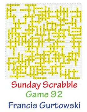portada Sunday Scrabble Game 92 (en Inglés)