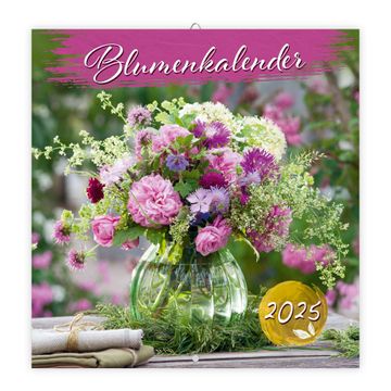 portada Trötsch Broschürenkalender Blumenkalender 2025