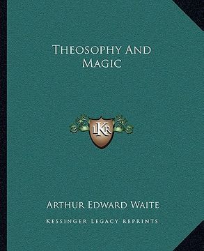 portada theosophy and magic (in English)