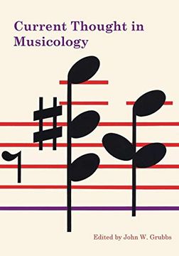 portada Current Thought in Musicology (en Inglés)