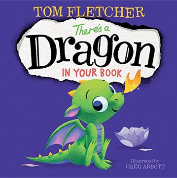 portada There's a Dragon in Your Book (en Inglés)
