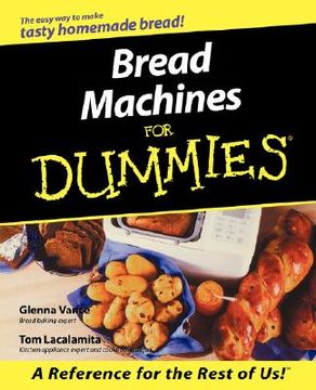 portada bread machines for dummies (in English)