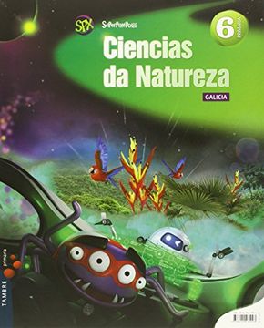 portada Superpixépolis, ciencias da natureza, 6 Educación Primaria (Galicia) (Paperback) 
