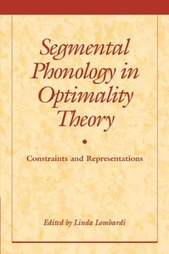 portada Segmental Phonology in Optimality Theory Paperback 