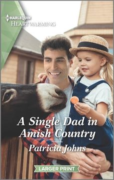 portada A Single Dad in Amish Country: A Clean and Uplifting Romance (en Inglés)