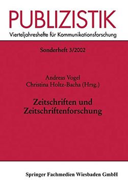 portada Zeitschriften und Zeitschriftenforschung (in German)