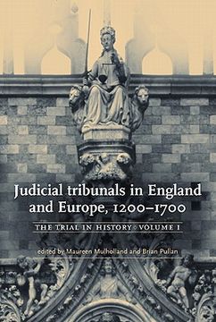 portada judicial tribunals in england and europe, 1200-1700
