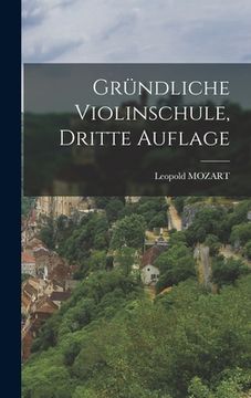 portada Gründliche Violinschule, dritte Auflage (in German)