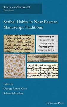 portada Scribal Habits in Near Eastern Manuscript Traditions: 23 (Texts and Studies (Third Series)) 