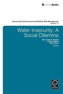 portada 13: Water Insecurity: A Social Dilemma (Community, Environment and Disaster Risk Management)