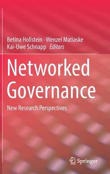 portada Networked Governance: New Research Perspectives (in English)