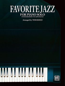 portada Favorite Jazz for Piano Solo: Intermediate to Advanced (en Inglés)