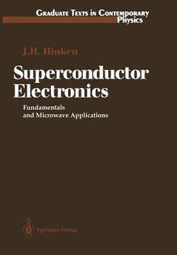 portada superconductor electronics: fundamentals and microwave applications (en Inglés)
