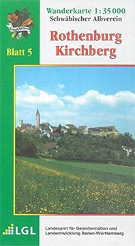 portada Rothenburg - Kirchberg: Wanderkarte 1: 35. 000 (in German)