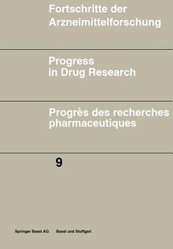 portada Fortschritte Der Arzneimittelforschung \ Progress in Drug Research \ Progrès Des Recherches Pharmaceutiques